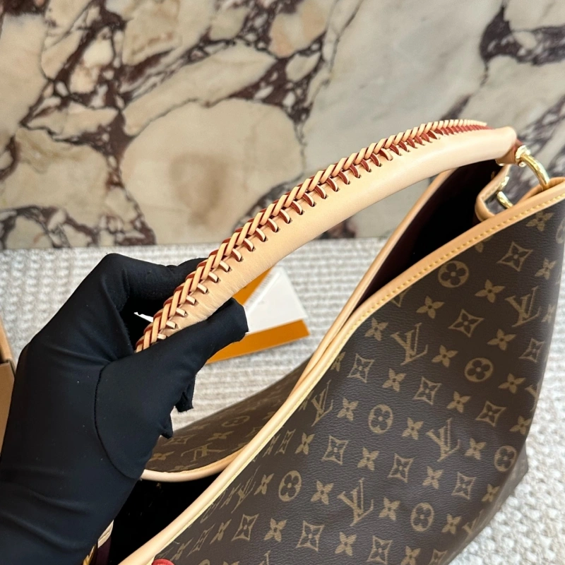 Classic Monogram presbyopia + natural cowhide trim-box