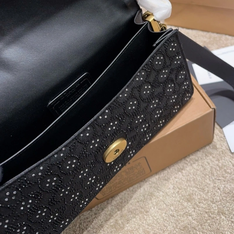New full rhinestone handbag-box
