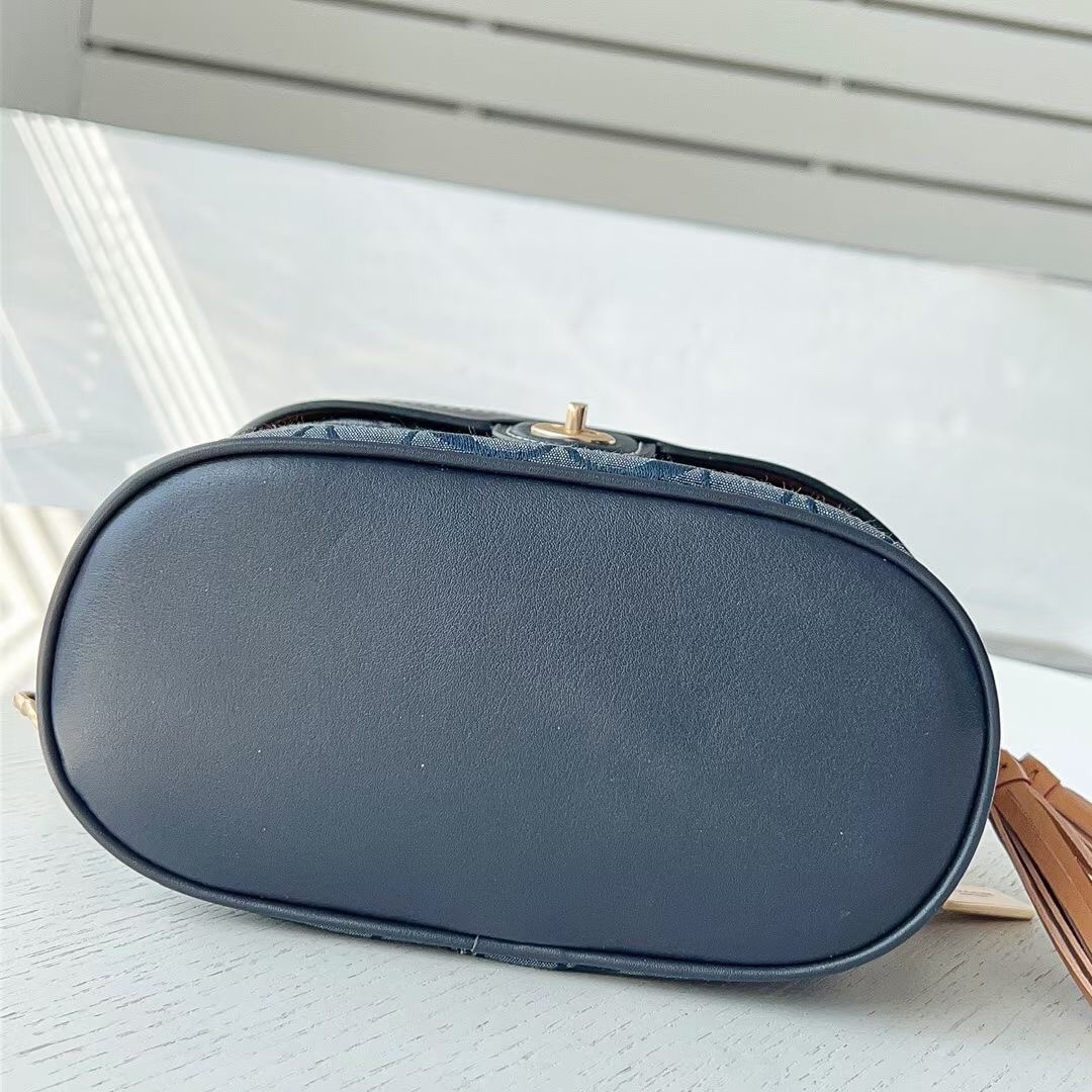 Women’s bag, Kay box bag, Georgie vintage makeup bag, carriage buckle, single shoulder crossbody handbag-without packaging box