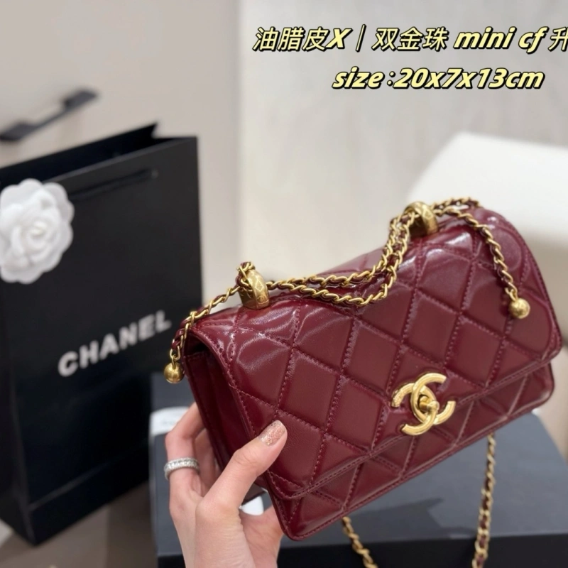 The new product in early autumn is a double gold bead minicf-box