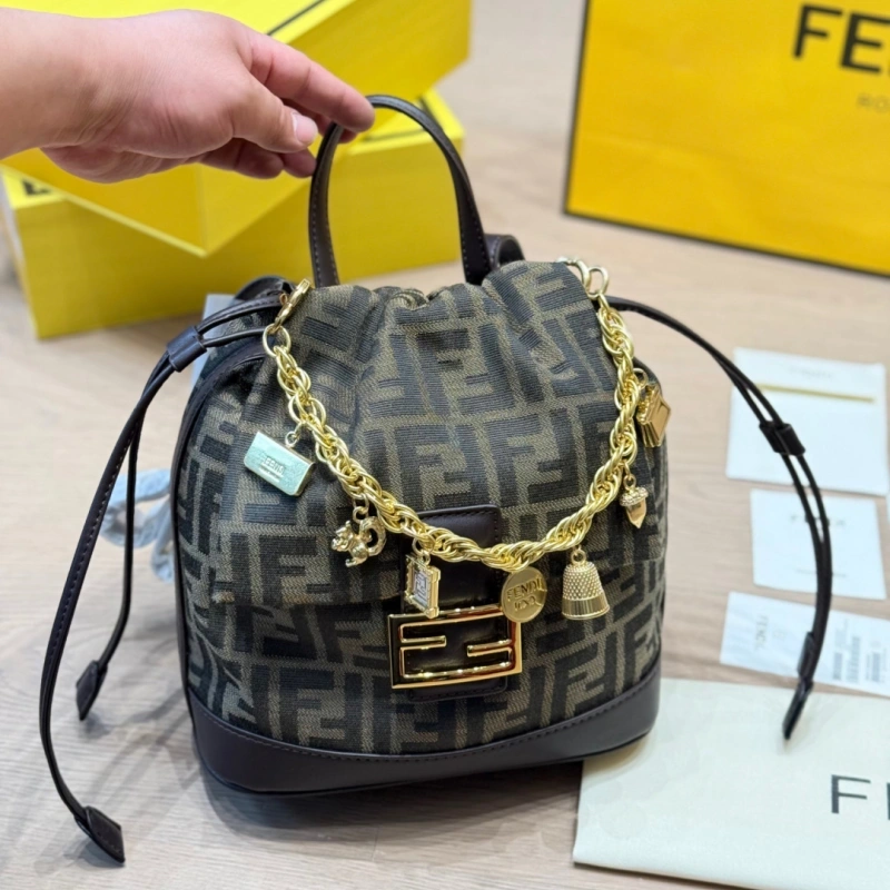 Classic FF Jacquard + Dark Brown Calfskin-box
