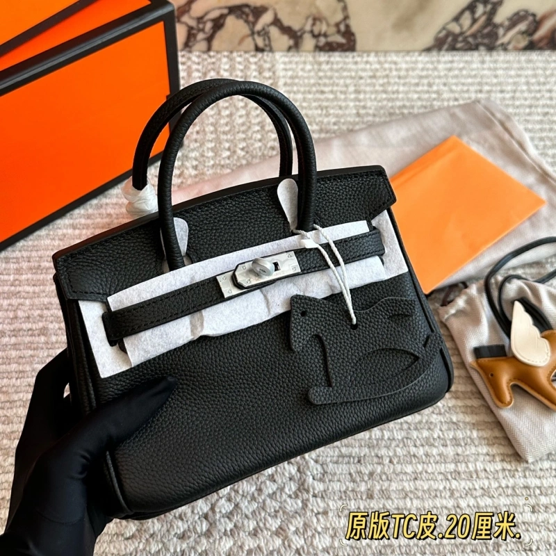 Original quality Original TC leather platinum bag with box