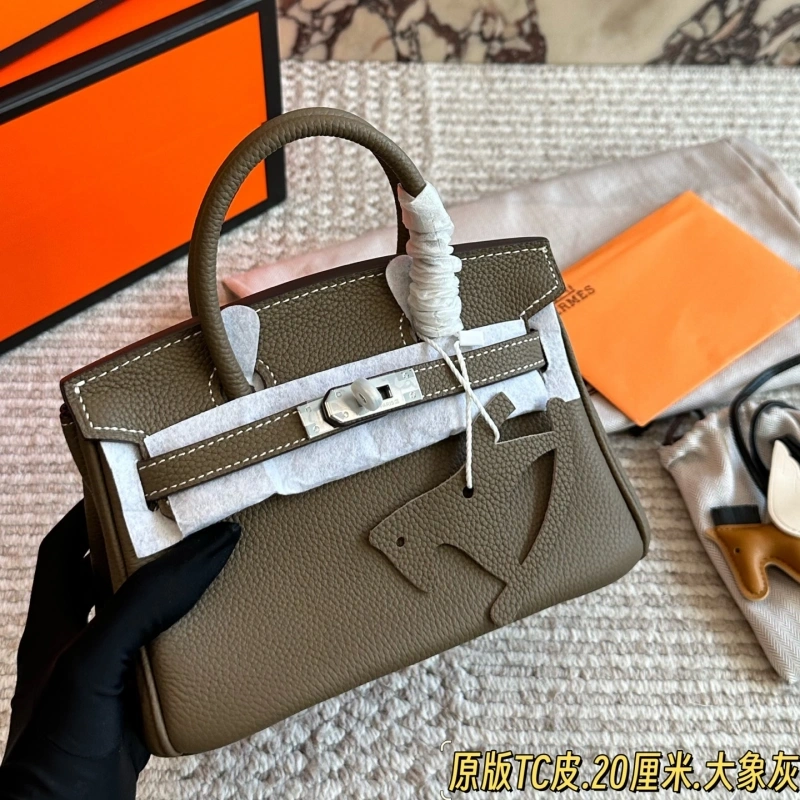 Original quality Original TC leather platinum bag with box