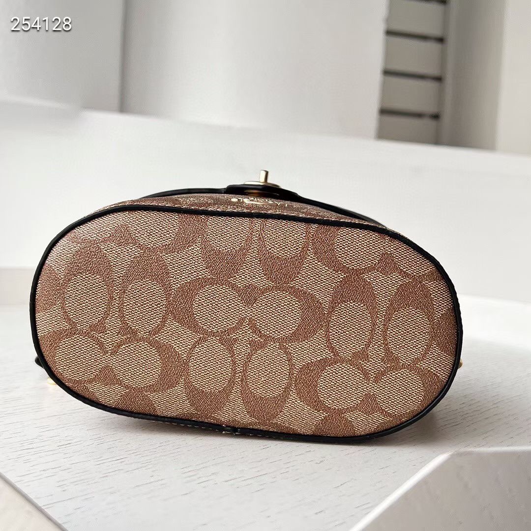 Women’s bag, Kay box bag, Georgie vintage makeup bag, carriage buckle, single shoulder crossbody handbag-without packaging box