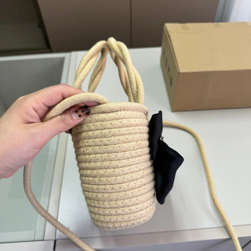 shaped straw tote bag-nobox