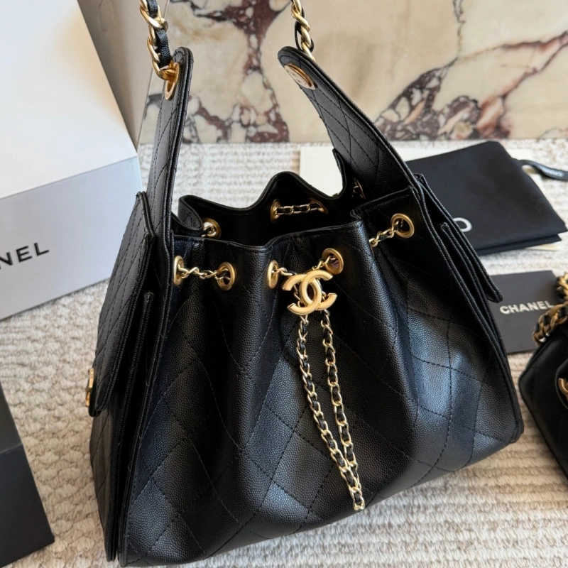 Black Caviar Hobo Bag-box