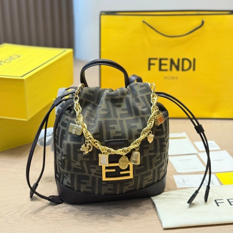 Classic FF Jacquard + Dark Brown Calfskin-box
