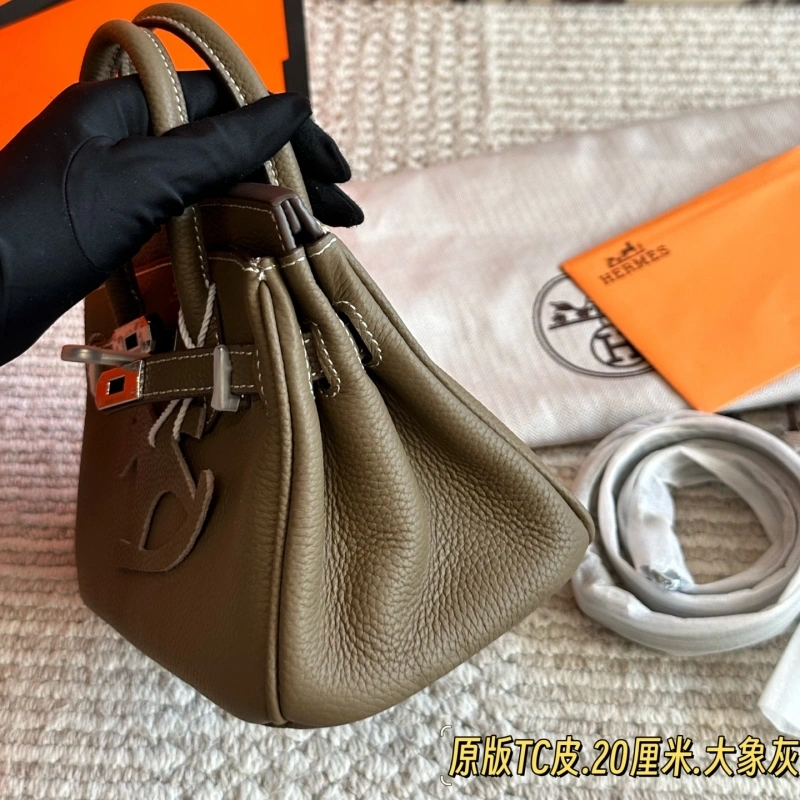 Original quality Original TC leather platinum bag with box