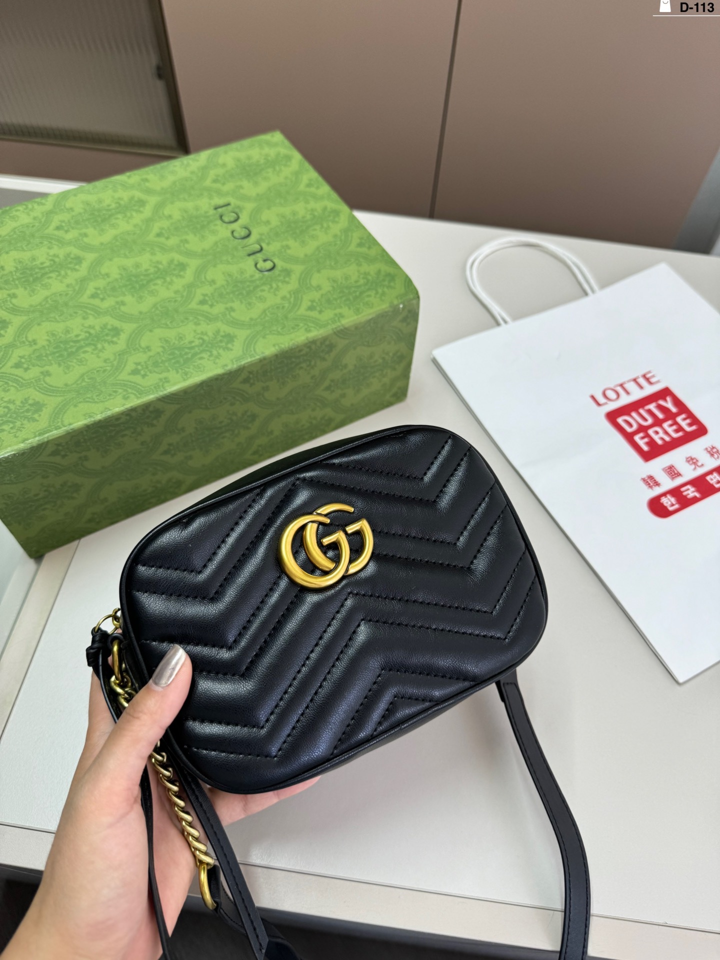 Gucci Fashion Mini Versatile Camera Bag (Folding Box)