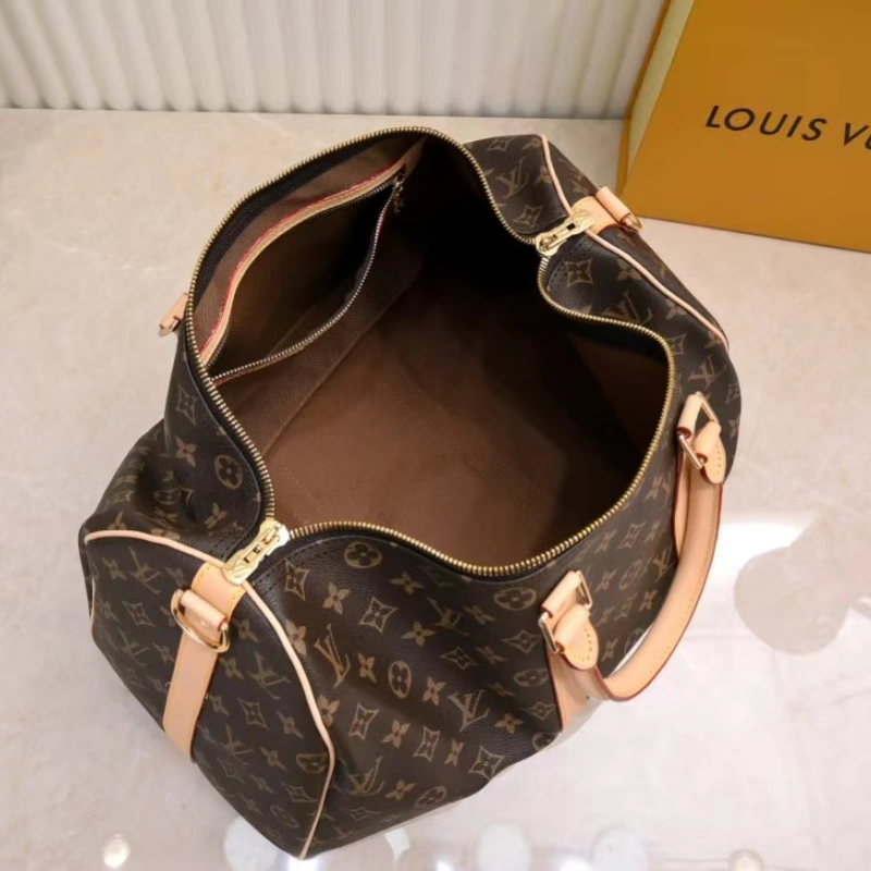 Genuine leather duffle bag-no box