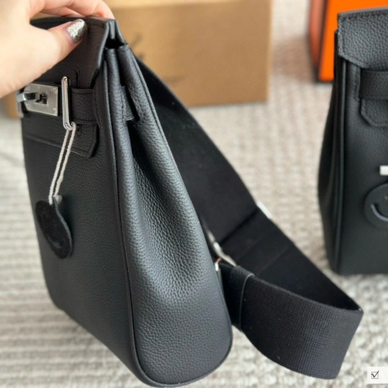 Genuine Leather Crossbody Bag-box