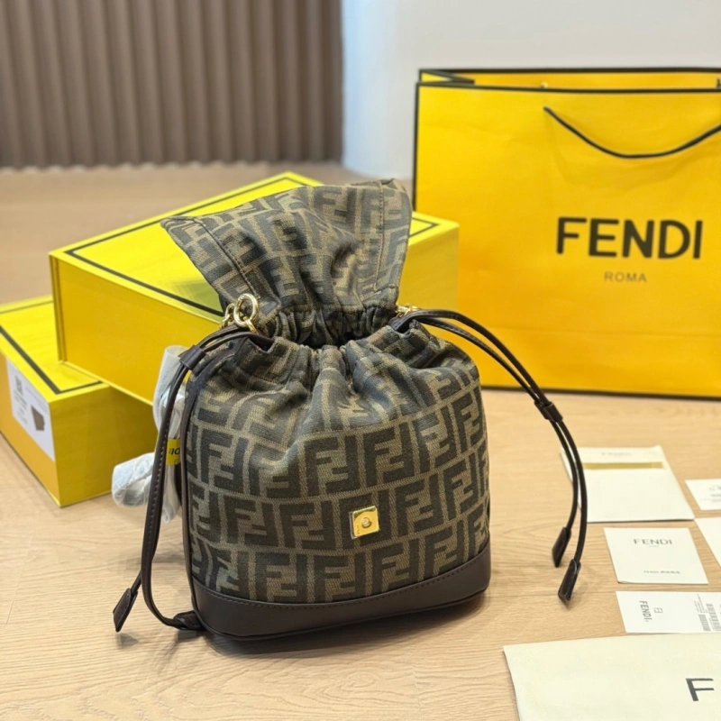 Classic FF Jacquard + Dark Brown Calfskin-box