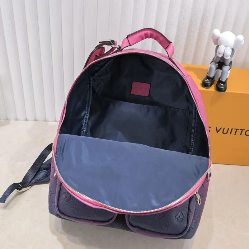 Genuine Leather Backpack-no box