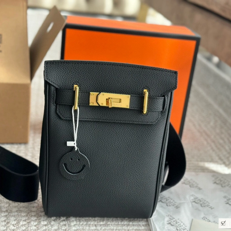 Genuine Leather Crossbody Bag-box