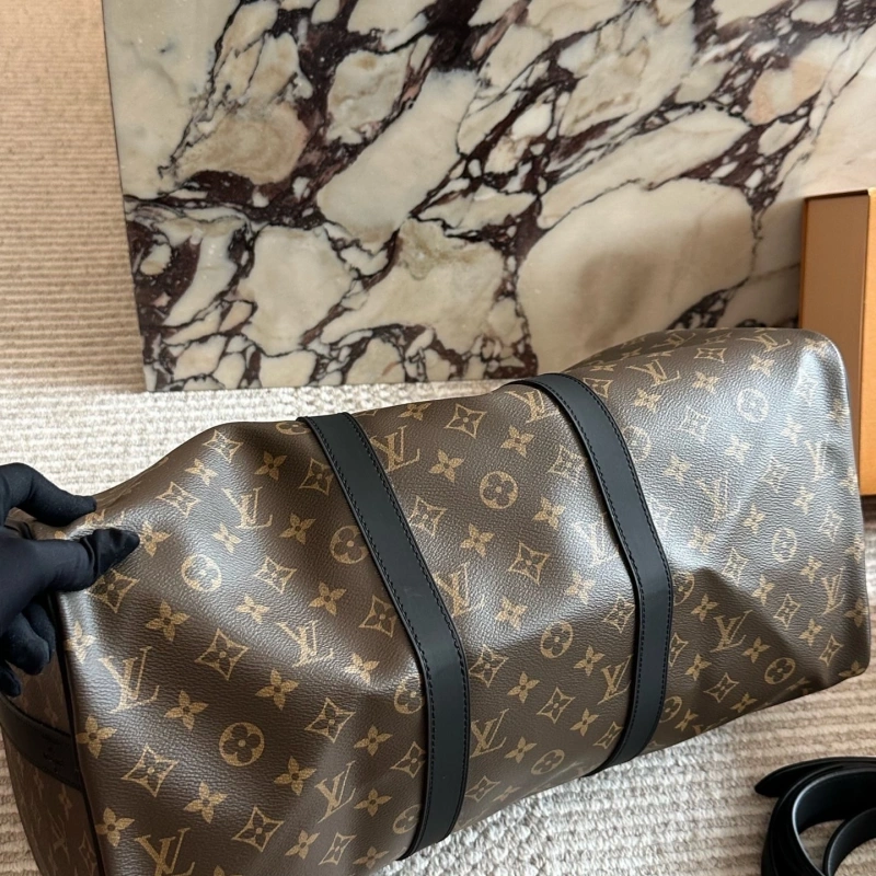 L brand monogram travel bag-no box
