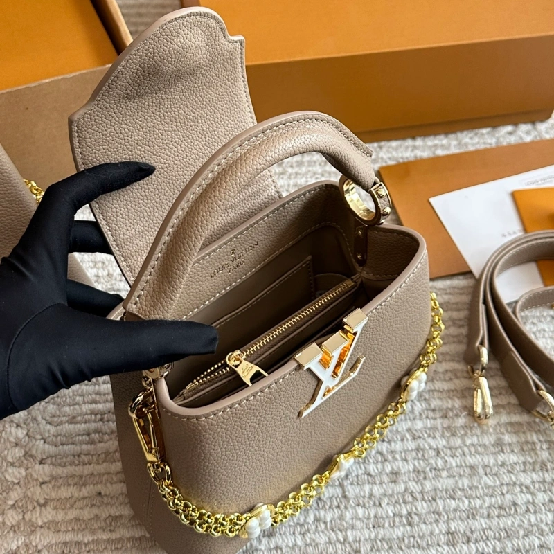 Ladies bag gold buckle hardware-box