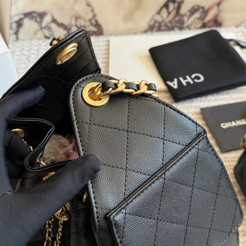 Black Caviar Hobo Bag-box