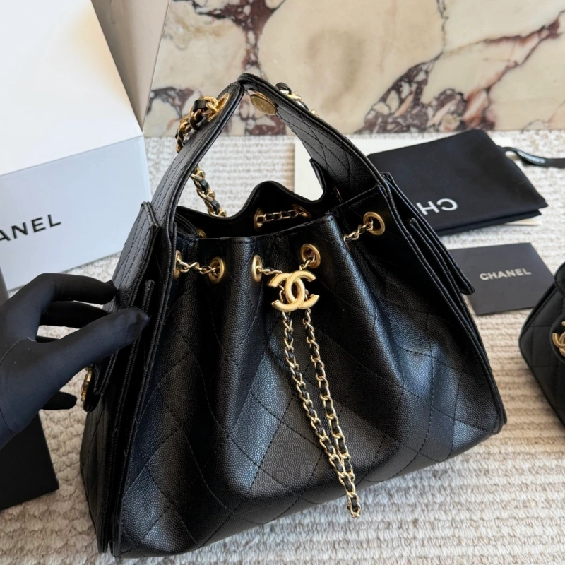 Black Caviar Hobo Bag-box