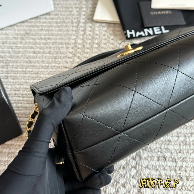 A large bag of calfskin-box