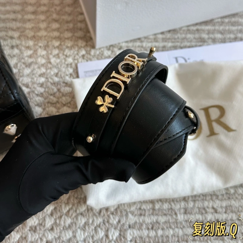 Diamond buckle, four compartments of the Davis bag, and wide shoulder straps-box