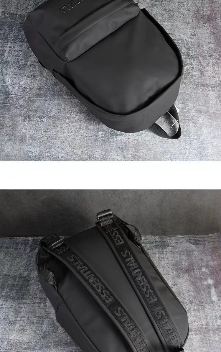 Fashion brand FOG waterproof backpack ESSENTIALS middle school student schoolbag men’s and women’s computer bag travel backpack-without packaging box