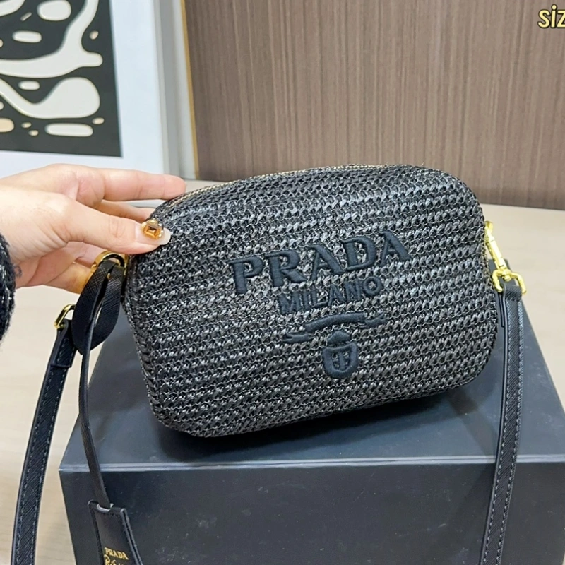 New spring/summer woven camera bag design-no box
