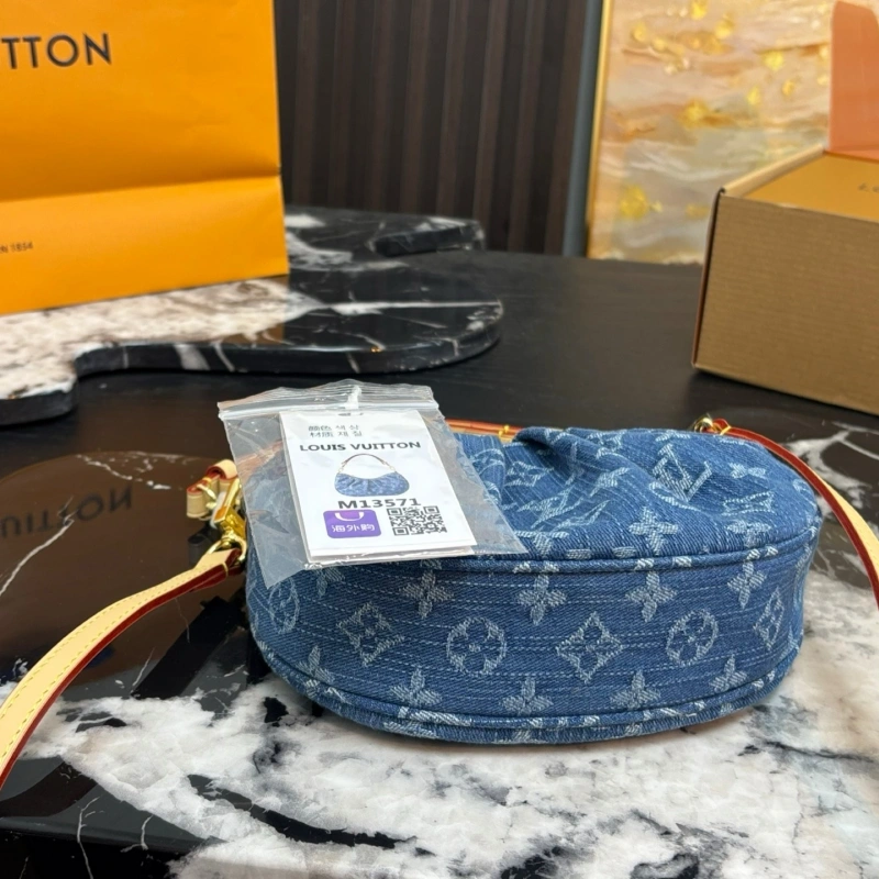 L brand Denim Hobo Bag- no gift box