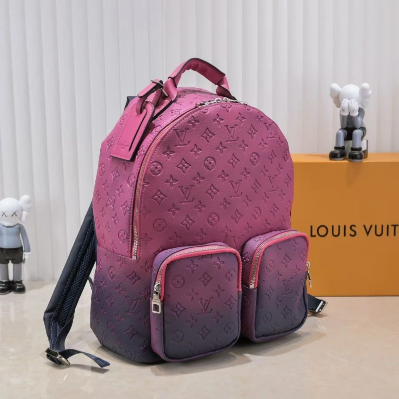 Genuine Leather Backpack-no box