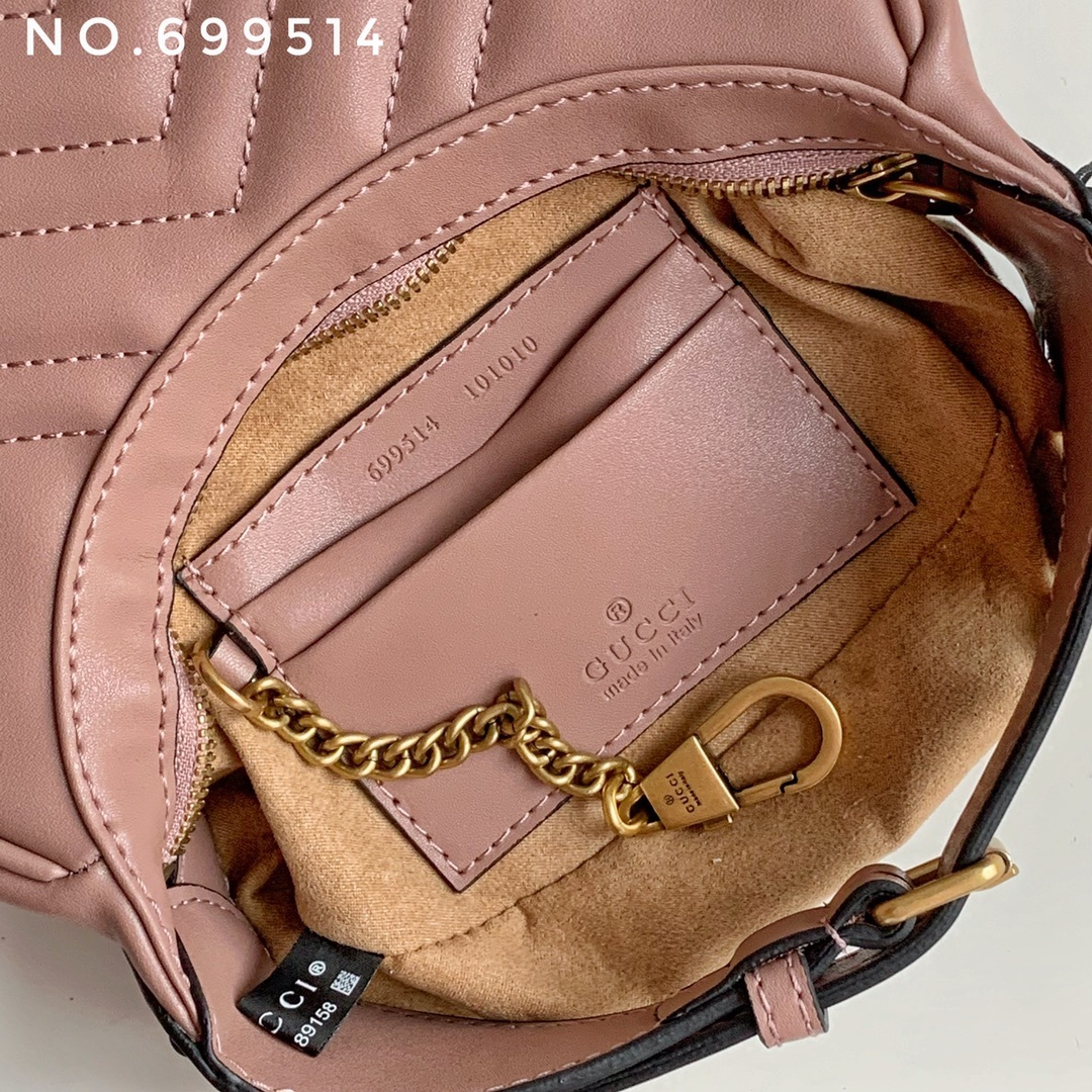 New leather half moon armpit bag, high-end single shoulder hand-held crossbody chain crescent bag-comes with gift box