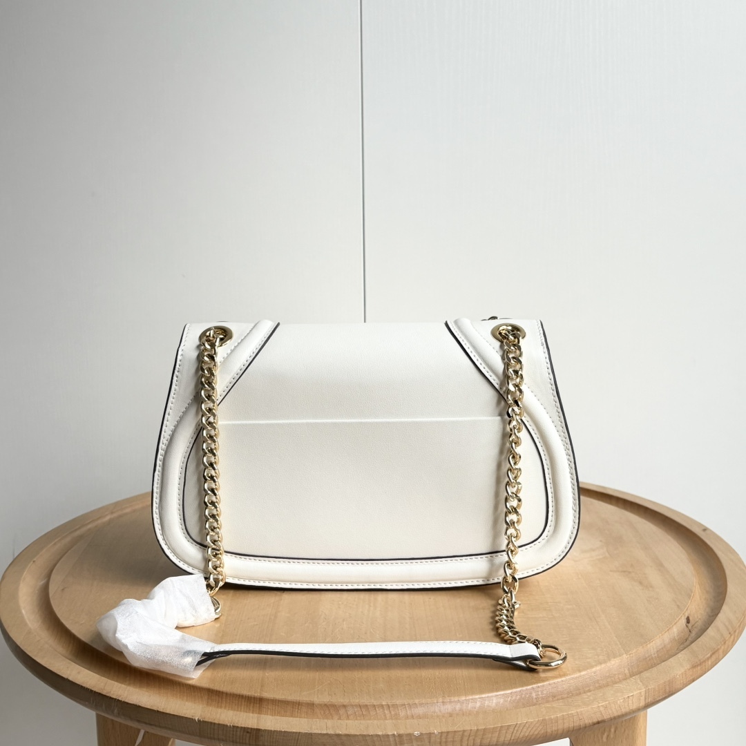 Saddle bag new high-end retro single shoulder crossbody women’s bag versatile, light luxury French stick armpit bag women’s trend-without packaging box