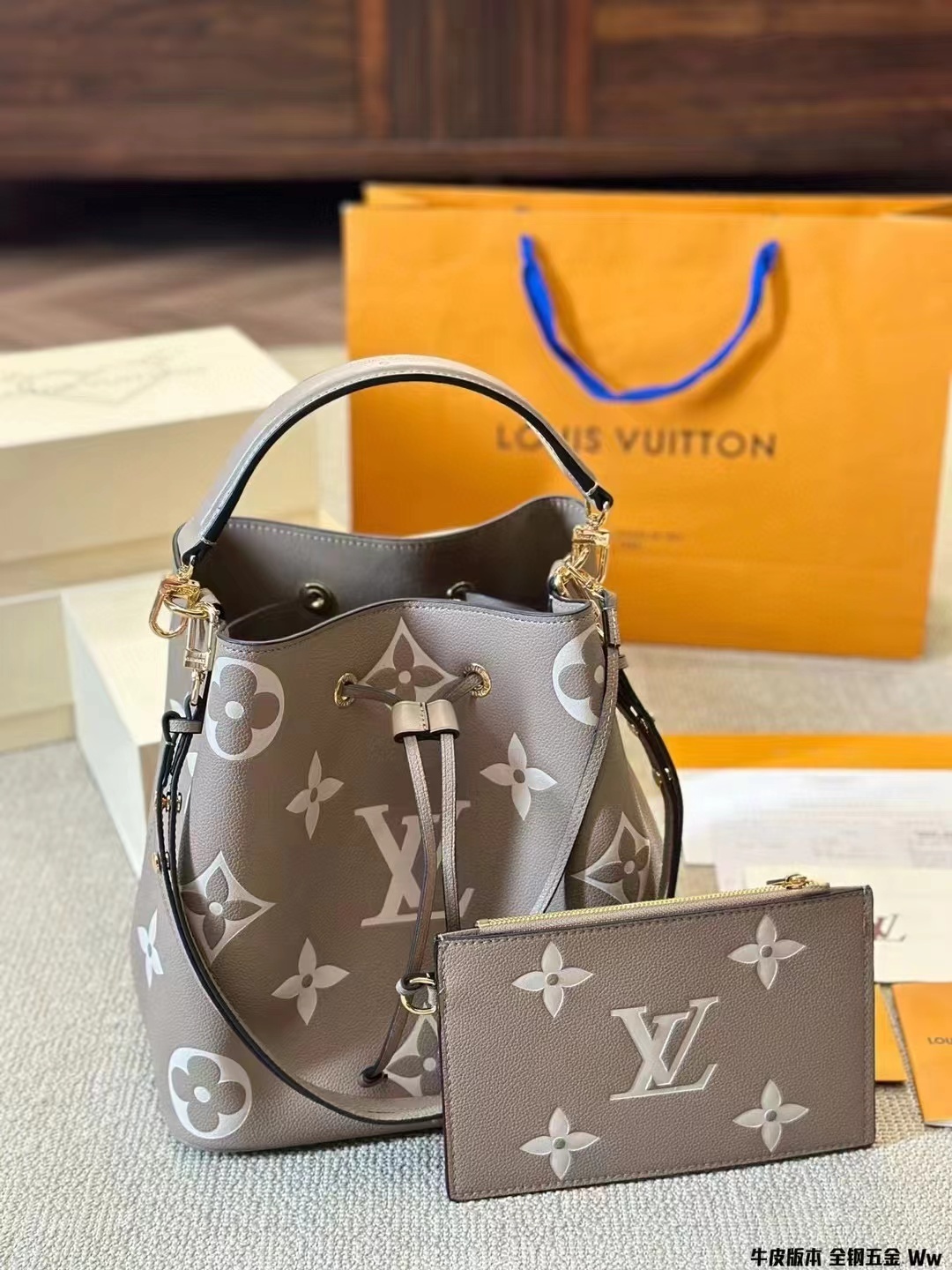 Bucket bag inner liner, mini drawstring inner bag, middle bag, storage lining, ultra light inner bag-comes with gift box