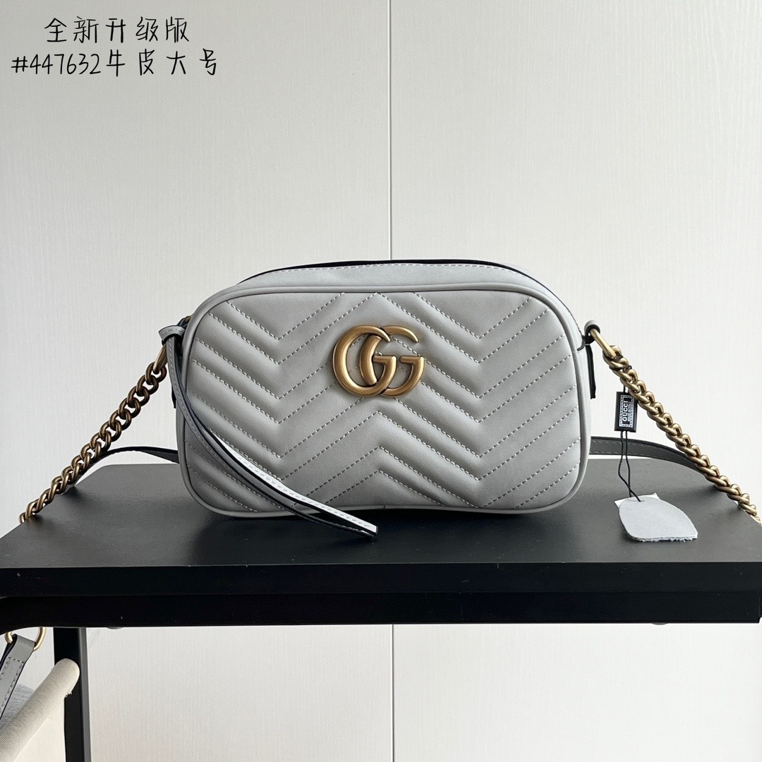 Real leather bag, high-end texture, trendy brand, luxury brand, fashionable hot item, versatile and popular bag-with box