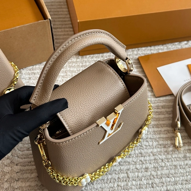 Ladies bag gold buckle hardware-box