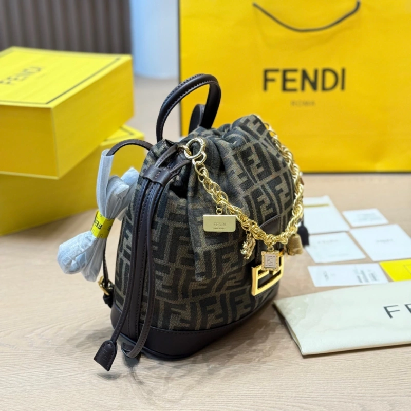 Classic FF Jacquard + Dark Brown Calfskin-box