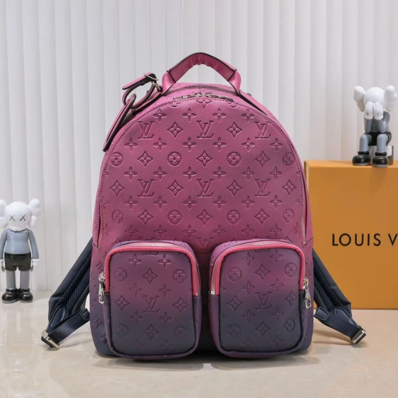 Genuine Leather Backpack-no box