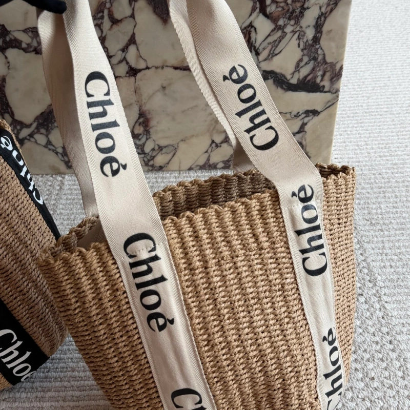 New Straw Woven Tote Bag-box