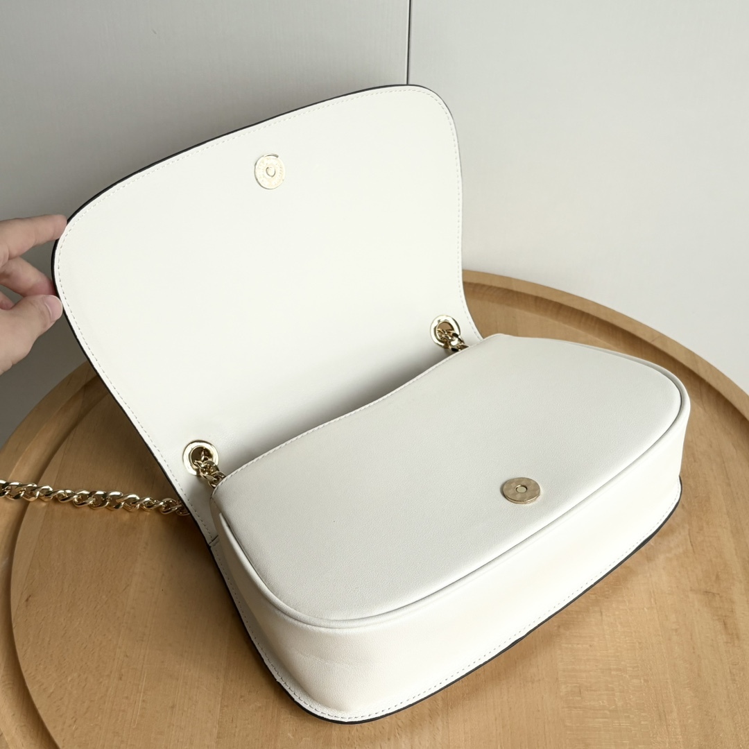 Saddle bag new high-end retro single shoulder crossbody women’s bag versatile, light luxury French stick armpit bag women’s trend-without packaging box