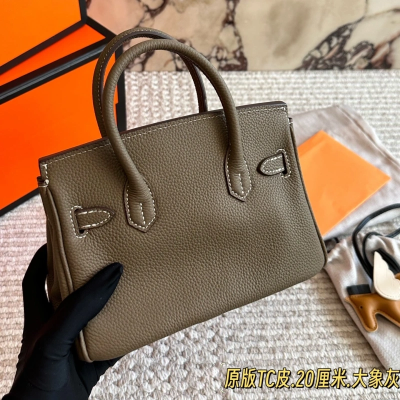 Original quality Original TC leather platinum bag with box