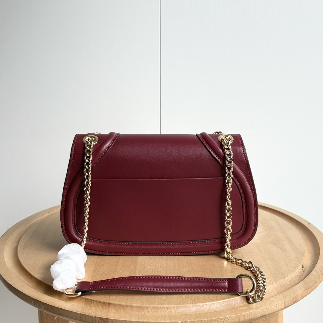 Saddle bag new high-end retro single shoulder crossbody women’s bag versatile, light luxury French stick armpit bag women’s trend-without packaging box