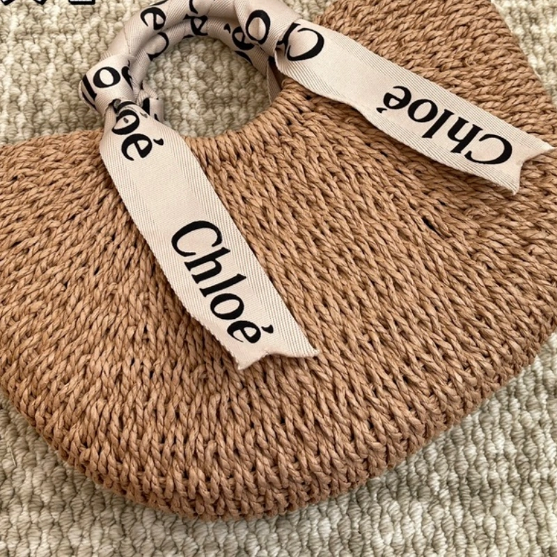 This new straw basket bag-no box