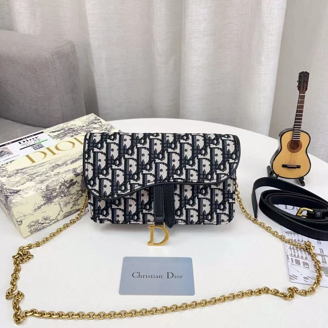Craftsmanship workshop crossbody chain suitable for Dior saddle waist bag transformation wallet shoulder strap chain-comes with gift box