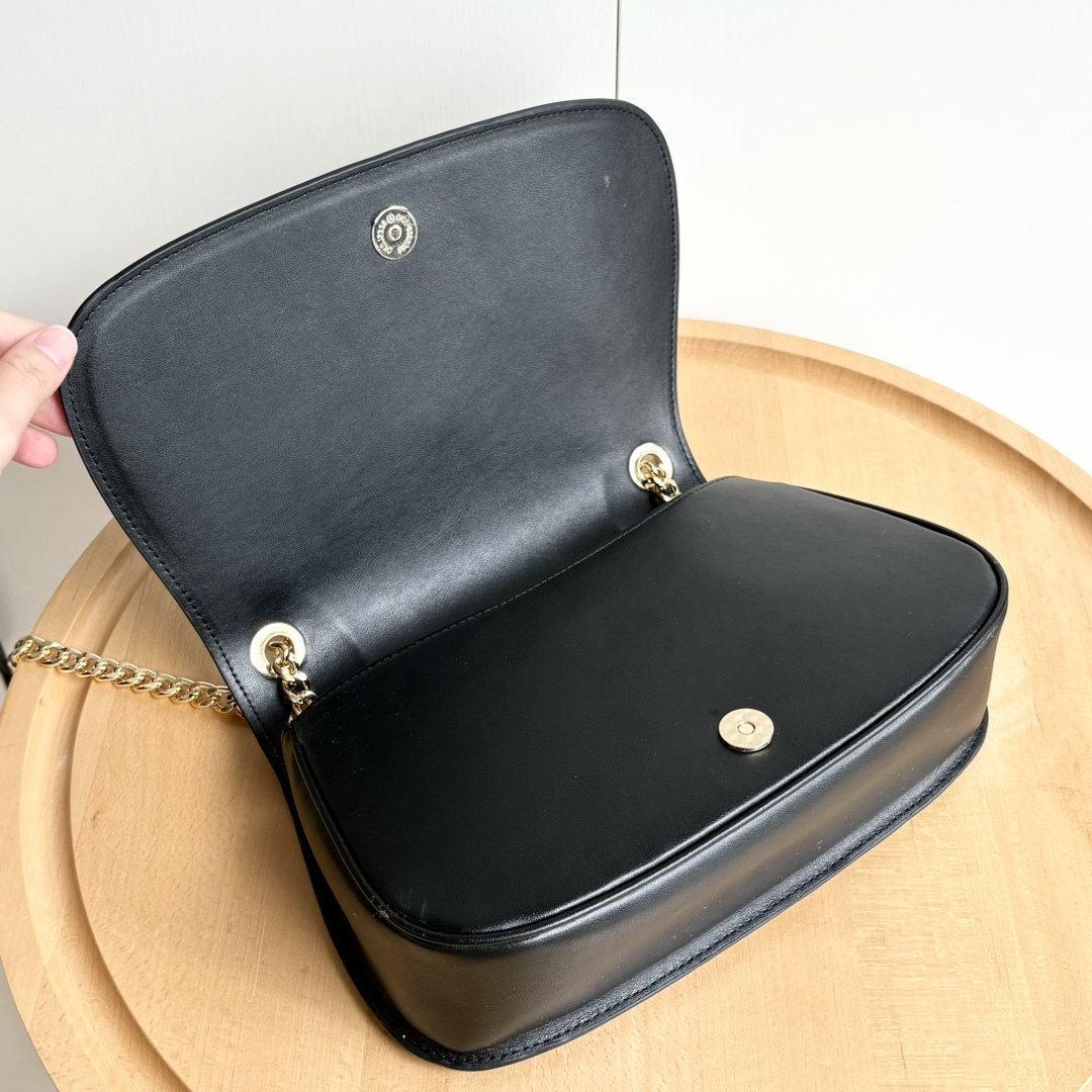 Saddle bag new high-end retro single shoulder crossbody women’s bag versatile, light luxury French stick armpit bag women’s trend-without packaging box
