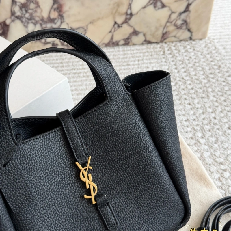 Cowhide basket bag-box
