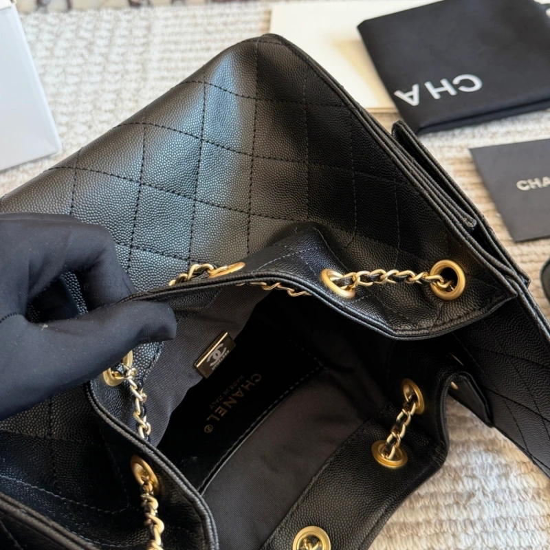 Black Caviar Hobo Bag-box
