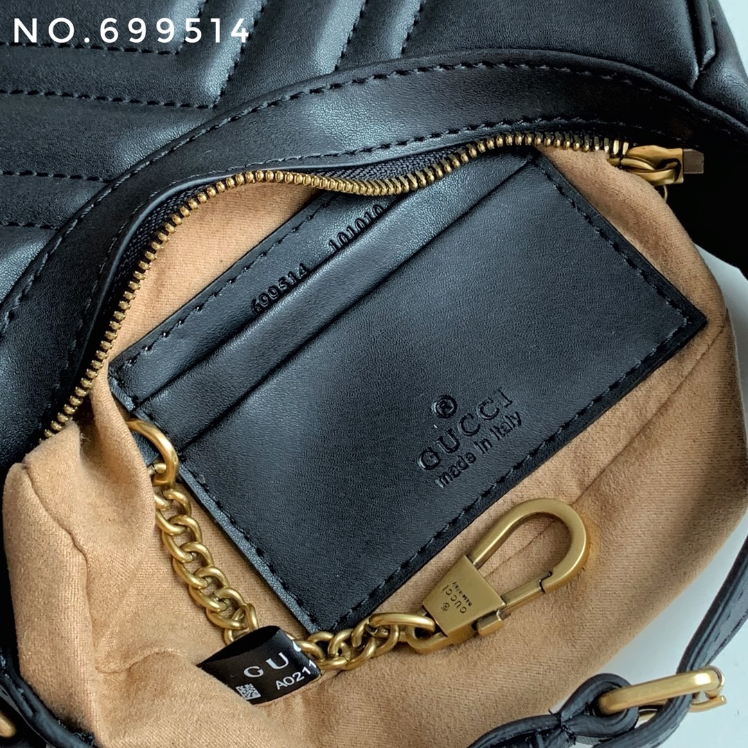 New leather half moon armpit bag, high-end single shoulder hand-held crossbody chain crescent bag-comes with gift box