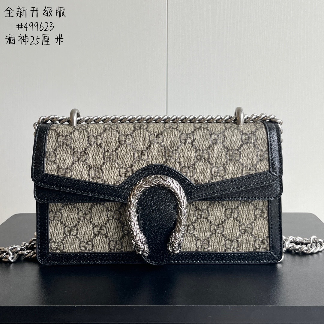 Old-fashioned wine god bag women’s bag chain bag women’s 2024 new women’s high-end women’s one-shoulder cross-body bag-with box