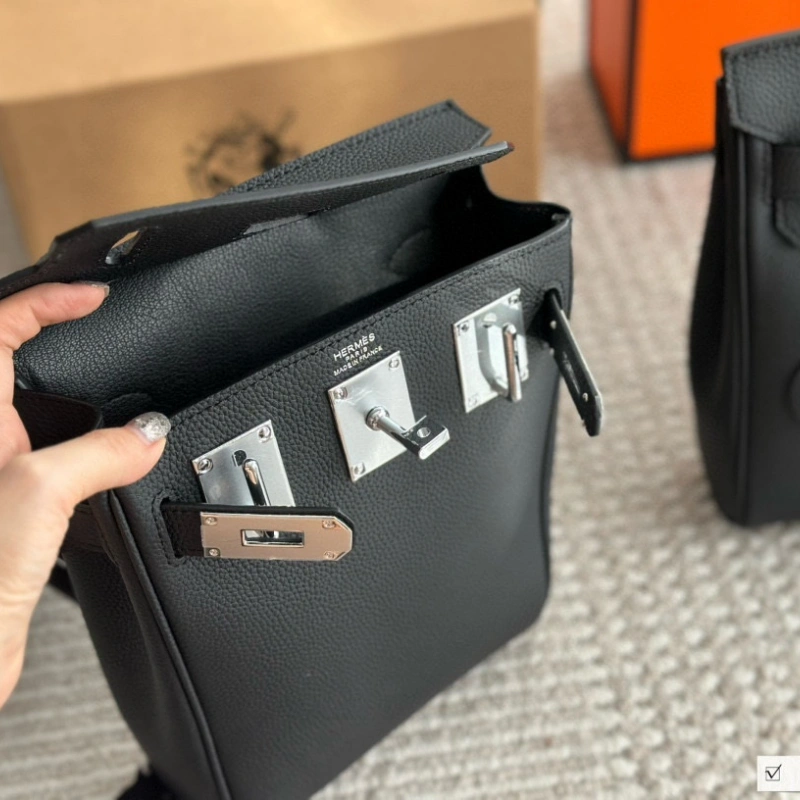 Genuine Leather Crossbody Bag-box