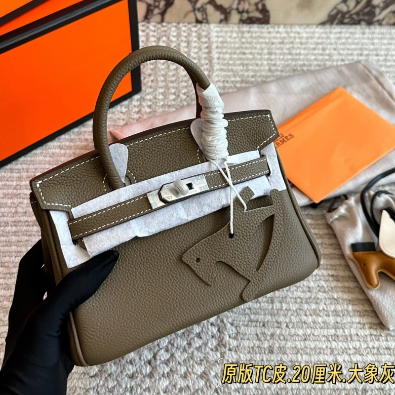 Original quality Original TC leather platinum bag with box