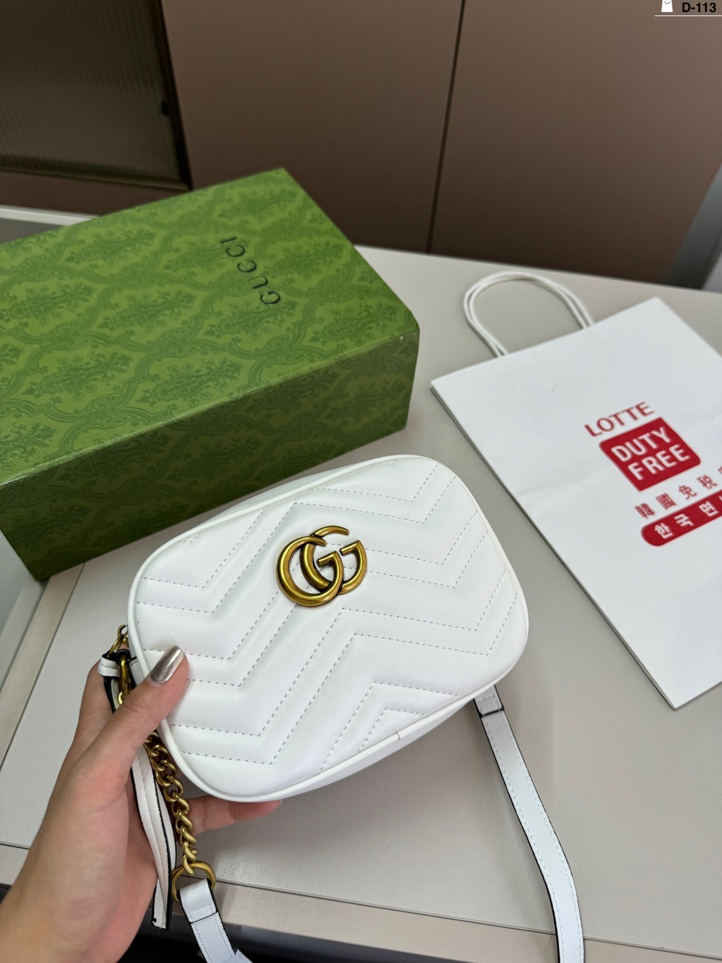 Gucci Fashion Mini Versatile Camera Bag (Folding Box)