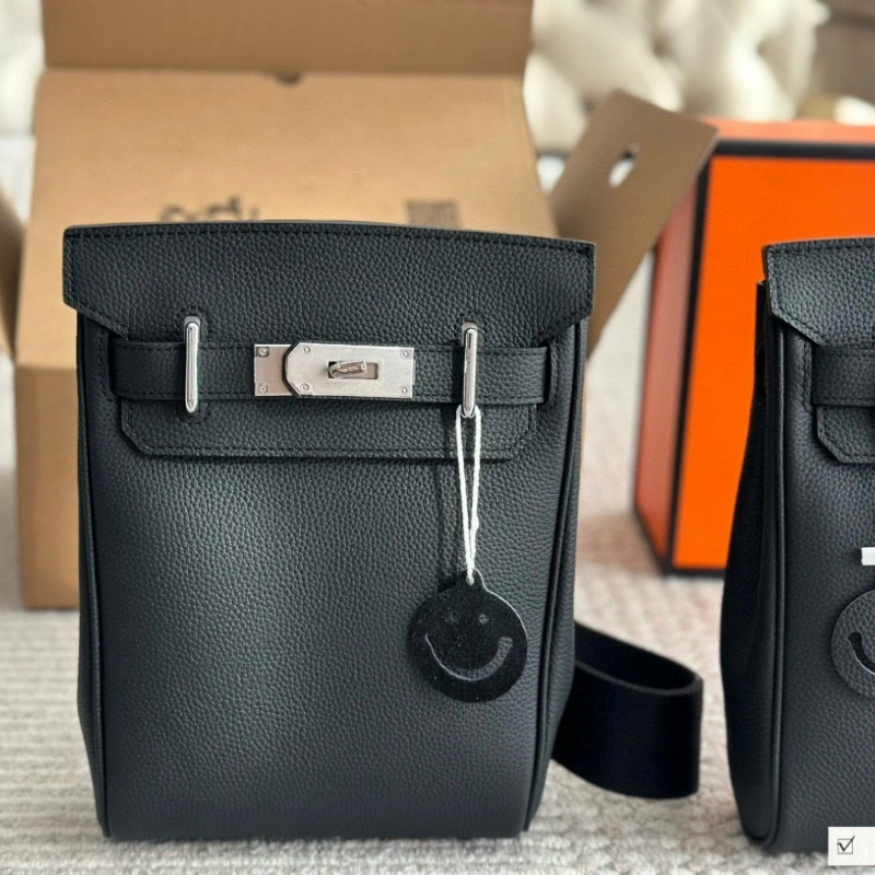 Genuine Leather Crossbody Bag-box